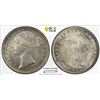Image 1 : BRITISH INDIA: Victoria, Queen, 1837-1876, AR rupee, 1840b&c, PCGS MS62