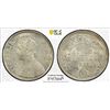 Image 1 : BRITISH INDIA: Victoria, Queen, 1837-1876, AR rupee, 1862(b), PCGS MS61