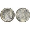 Image 1 : BRITISH INDIA: Edward VII, 1901-1910, AR rupee, 1910(c), PCGS lustrous MS63