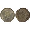 Image 1 : BRITISH INDIA: George VI, 1936-1952, AR rupee, 1938(b), NGC MS62