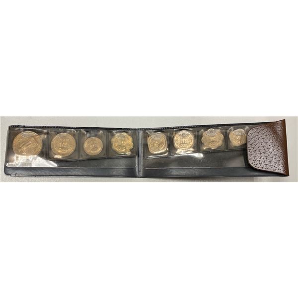 INDIA: Republic, 8-coin mint set, 1967
