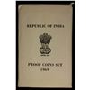 Image 3 : INDIA: Republic, 9-coin proof set, 1969-B