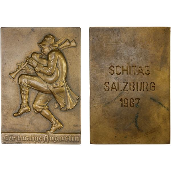 AUSTRIA: AE plaque (98.36g)