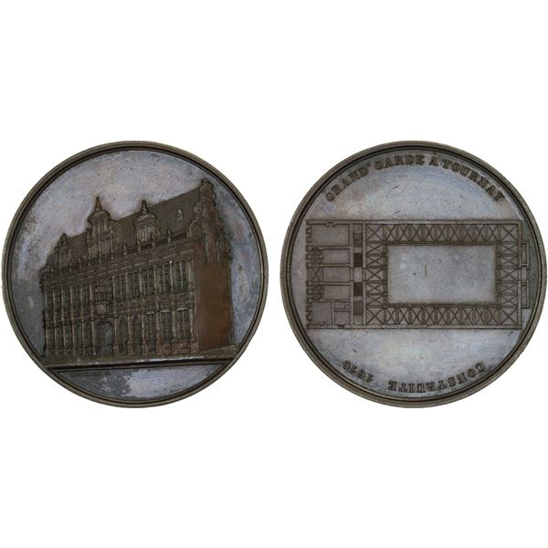 BELGIUM: AE medal (48.33g), ND (ca. 1850?), Unc