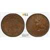 Image 1 : BELGIUM: Leopold I, 1831-1865, AE 5 centimes, 1859, PCGS MS62 BN