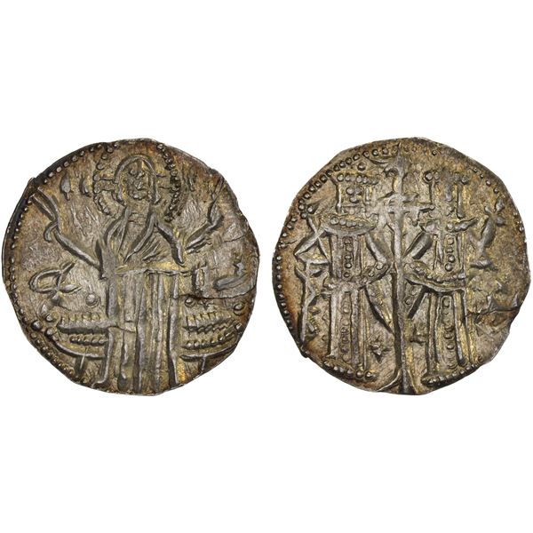 BULGARIA: Ivan Alexander, 1331-1371, AR gros (1.53g), AU