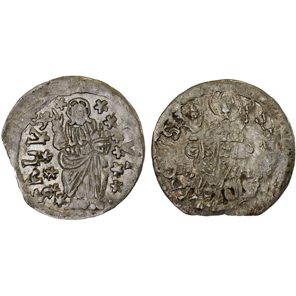 CROATIA: Ragusa, Republic, AR grosetto (dinaric), 1651, AU