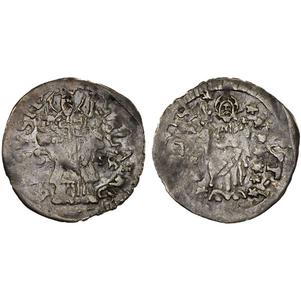 CROATIA: Ragusa, Republic, AR grosetto (dinaric), 1658, VF