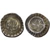 Image 1 : DENMARK: Erik of Pomerania, 1396-1439, AR lebard (penning lybsk) (0.26g), Naestved, ND (ca. 1424), V