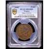 Image 2 : FRANCE: Second Republic, AE 10 centimes, 1848, PCGS Specimen 63 BN