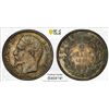 Image 1 : FRANCE: Napoleon III, 1852-1870, AR franc, 1854-A, PCGS MS64