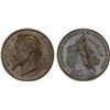 Image 1 : FRANCE: Napoleon III, 1852-1870, AE medal (60.75g), 1867, Unc