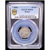 Image 2 : BADEN: Ludwig I, 1818-1830, AR 10 kreuzer, 1830, PCGS MS64