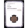 Image 2 : BADEN: Leopold I, 1830-1852, AE kreuzer, 1852, NGC MS65 BN