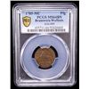 Image 2 : BRUNSWICK-WOLFENBÜTTEL: Karl II Wilhelm Ferdinand, 1780-1806, AE pfennig, 1785, PCGS MS64 BN