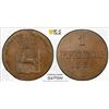 Image 1 : HANOVER: William IV, 1830-1837, AE pfennig, 1835, PCGS MS63 BN