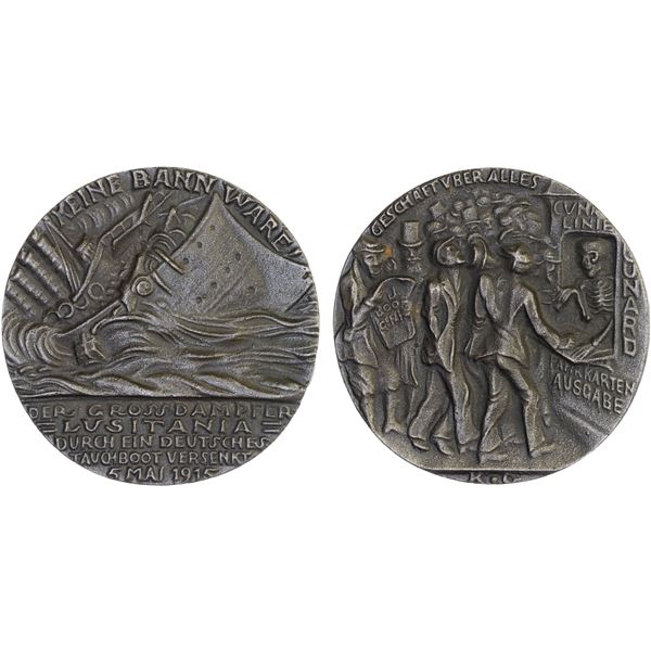 MUNICH: City, medal (59.58g), 1915, Unc