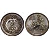 Image 1 : PRUSSIA: AR medal (116.40g), ND (ca. 1866), XF-AU