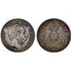 Image 1 : SAXONY: Georg, 1902-1904, AR 2 mark, Muldenhütten, 1902-E, PCGS MS66 +