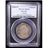 Image 2 : SAXONY: Friedrich August III, 1904-1918, AR 2 mark, Muldenhütten, 1904-E, PCGS MS65