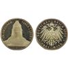 Image 1 : SAXONY: Friedrich August III, 1904-1918, AR 3 mark, Muldenhütten, 1913-E, PCGS Proof 63 DCAM