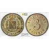 Image 1 : SAXE-COBURG-GOTHA: Ernst I, 1826-1844, BI 3 kreuzer, 1836, PCGS MS62