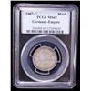 Image 2 : GERMANY: Kaiserreich, AR mark, Karlsruhe, 1907-G, PCGS MS65