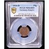 Image 2 : GERMANY: Kaiserreich, AE pfennig, 1916-D, PCGS MS64 RD