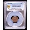 Image 2 : GERMANY: Kaiserreich, AE pfennig, 1916-D, PCGS MS64 RB