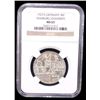 Image 2 : GERMANY: Weimar Republic, AR 3 reichsmark, Berlin, 1927-A, NGC MS65