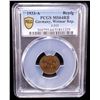 Image 2 : GERMANY: Weimar Republic, AE reichspfennig, 1933-A, PCGS MS64 RB