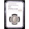 Image 2 : GERMANY: Federal Republic, AR 5 mark, 1955-F, NGC MS63