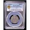 Image 2 : GERMANY: Federal Republic, 1 mark, 1956-J, PCGS MS64