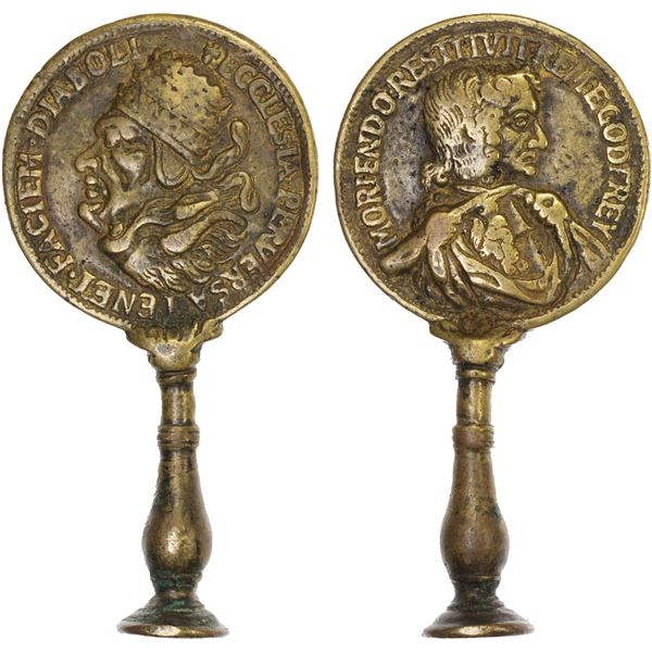 GREAT BRITAIN: medal (29.70g), ND (ca. 1700?), F-VF