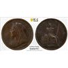 Image 1 : GREAT BRITAIN: Victoria, 1837-1901, AE farthing, 1901, PCGS MS64