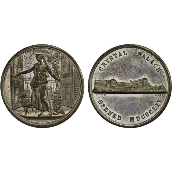 GREAT BRITAIN: medal (20.08g), 1854, AU
