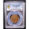 Image 2 : GREAT BRITAIN: Edward VII, 1901-1910, AE halfpenny, 1909, PCGS MS65 RD