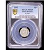 Image 2 : GREAT BRITAIN: Edward VII, 1901-1910, AR threepence, 1902, PCGS MS65