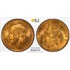 Image 1 : GREAT BRITAIN: George V, 1910-1936, AE halfpenny, 1911, PCGS MS65 RD