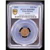 Image 2 : GREAT BRITAIN: George V, 1910-1936, AE 1/3 farthing, 1913, PCGS MS65 RD