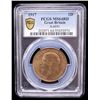 Image 2 : GREAT BRITAIN: George V, 1910-1936, AE penny, 1917, PCGS MS64 RD
