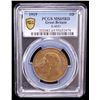 Image 2 : GREAT BRITAIN: George V, 1910-1936, AE penny, 1919, PCGS MS65 RD