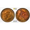 Image 1 : GREAT BRITAIN: George V, 1910-1936, AE penny, 1920, PCGS MS65 RB