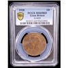 Image 2 : GREAT BRITAIN: George V, 1910-1936, AE penny, 1928, PCGS MS65 RD