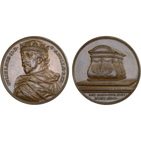 GREAT BRITAIN: AE medal (31.92g), ND (1731), XF-AU