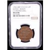 Image 2 : GREAT BRITAIN: AE halfpenny token, 1795, NGC MS64 RB