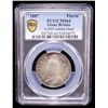 Image 2 : GREAT BRITAIN: Victoria, 1837-1901, AR florin, 1887, PCGS MS64