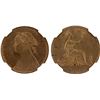 Image 1 : GREAT BRITAIN: Victoria, 1837-1901, AE farthing, 1890, NGC MS64 RB