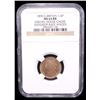 Image 2 : GREAT BRITAIN: Victoria, 1837-1901, AE farthing, 1890, NGC MS64 RB