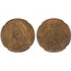Image 1 : GREAT BRITAIN: Victoria, 1837-1901, AE penny, 1896, NGC MS63 RB
